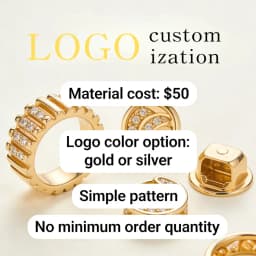 Oirlv Luxurious Velvet Ring Box Set-Elegant Single & Double Ring Holder for Wedding Anniversary Gifts Jewelry Storage Organizer