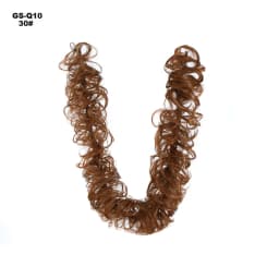 Zolin Synthetic Messy Curly Hair Bun Scrunchie Chignon Donut Elastic Rope Rubber Band Hair Bun Pad Updos Hairpiece