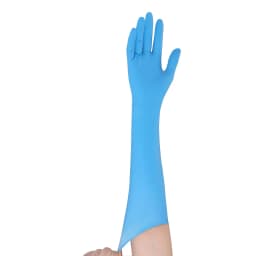 Disposable Nitrile Rubber Thiened Long Gloves for Rice Paddy Planting Labor Protection Summer Work Farming Special Use Gloves