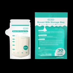 MAMIJOY 30Pcs Breast Milk Storage Bag Disposable 150ml Capacity Frozen Milk Storage Bag BPA Free