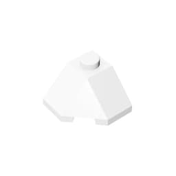 Gobricks GDS-802 ROOF TILE 2X2X1 45 DEGR.-BOT.45DEGR. compatible with lego 13548 children's DIY Educational Building Blocks Tech