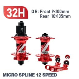 ARC Hub Mountain Bike Hub 009 HG / MS / XD 32 Holes 6 Disc Bolt J-Bend MTB Hub NBK Disc Bearings Cycle Wheel Rim Hub HG 12 Speed