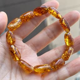 Original Amber Bracelets for Unisex New Genuine Irregular Beads Natural Black Medical Green Healing Jewelry Factory Unique Gift