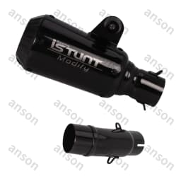 Exhaust System Muffler Pipe Slip on For Kawasaki Z400 Ninja 400 Ninja 500 Z500 2018-2025 Ninja 500 Exhaust System