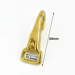 1-5Pcs Solid Brass Hook Buckle Carabiner Trigger Clip Snap Clasp Bag Strap Dog Collar Key Chain Buckles DIY Hardware Accessories