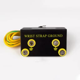 1/2/3/5Pcs L Shaped Anti Static Socket 2/3/4/5/7 Holes Steel Strap Grounding Wire Base 1.7M Copper Electrostatic Earth Cable