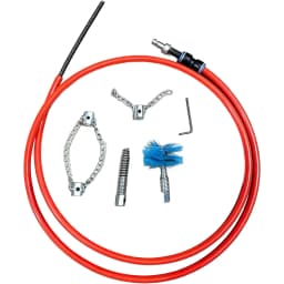For Home Plumbing 5meters Hand Crank Auger Effective Toilet Clog Remover Hand Crank Tool Hand-cranked Mechanism