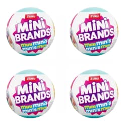 Zuru Mini Fridge Stuffing Toy Tide Play Blind Box Stuffing Fridge Ball, Blind Box Random Mini Model Toy Child Ideal Gift