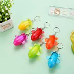 10Pcs/Lot Creative Student Stationery Cute Candy Colored Cartoon Airplane Shaped Ballpoint Pens Retractable Blue Writing Pens
