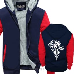 Squall leonhart logo men thick hoodies FF8 Final fantasy VIII men lion pride fan based Men fashion Comfortable hoody sbz6414