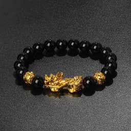 Color Changed Feng Shui Pi Xiu Bracelets Men Nature Stone Lucky Amulet Charm Beaded Bracelets Women Pi Yao Brave Wealth Jewelry