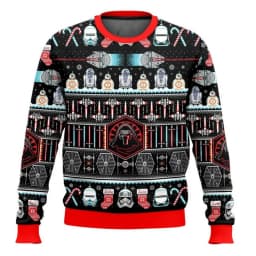 Star Wars Darth Vader White Pattern Xmas Gifts Sweater Holiday Gift 2026 New Men's Fashion Casual Women's Couple Hoodie