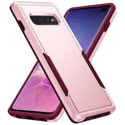 for Galaxy S10 Plus Case, Shockproof Hybrid Case Dual Layer Design Hard Cover for Samsung Galaxy S10 Cases