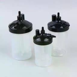New Plastic Oxygen Bubbler Bottle Humidifier Water Humidification Bottle For Oxygen Regulator Concentrator Tool Accessories