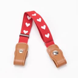 Press Buckle Style Kids Elastic Lazy Belt Versatile Jeans Belt Elastic Stretch Belt for Teen Kids Girls Adjustable Length