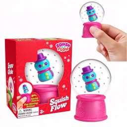 New Product NeeDoh Glitter Squishy Flow Snow Globe Crunch Stress Relief Toy Squeeze Toy Nice Cube Sensory Toy for Adults Gifts