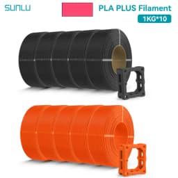 SUNLU 10KG PLA/PLA PLUS Filament 1.75mm 1KG Without Tray 3D Printer Filament for 3D Pen & Refill Filament