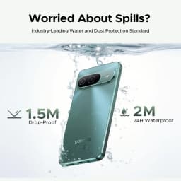 Global Version DOOGEE B10 Smartphone Android 16 48GB+256GB IP68 / IP69K Helio G100 7600mAh Large Battery 64MP Camera Cell Phone