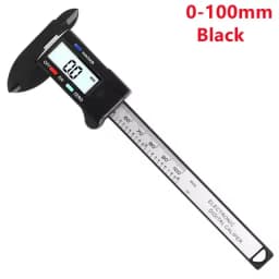 150mm 100mm Electronic Digital Caliper Carbon Fiber Dial Vernier Caliper Gauge Micrometer Measuring Tool Digital Ruler