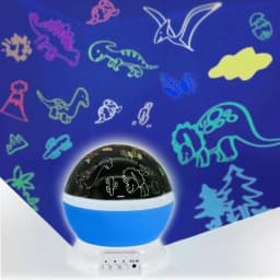 LED Night Lamp Jurassic Park Dinosaur Projector Light Automatic Color Change USB RGB Lights For Children's Room Birthday Party