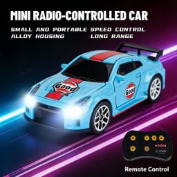 2026 Upgraded RC Car 1:64 Mini Alloy RC Drift Car Easy to Carry, 60mins Life. Exquisite Gift Box An Ideal Toy Gift for Children
