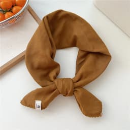 68*68cm Solid Color Cotton Square Scarf Women Girls Headband Accessories Hairscarf Hairscarf Bandanas