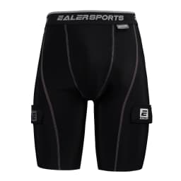 Han Duck Compression Hockey Pants with Athletic Cup & Sock Tabs, Hockey Jock for Men & Boy - Senior and Junior - Adult and Youth