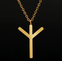 customer women rune necklace style