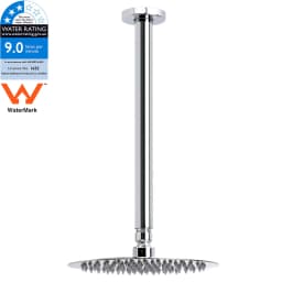 **Sydney Stock** KYLINS Brushed Gold Gun Metal Chrome Black 8-16'' Rain Shower Head Set Ceiling Arm Mixer Taps WELS WATERMARK