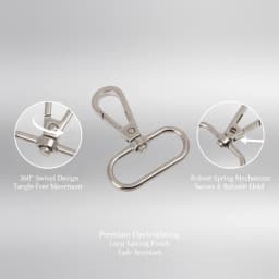 5-50pcs Metal Bag Strap Buckles 13-38mm Lobster Clasp Collar Carabiner Snap Hook DIY KeyChain Bag Part Accessories