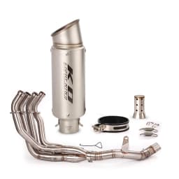 For Kawasaki Z900 SE E Until 2022 51mm Motorcycle Exhaust System Middle Connect Section Link Pipe Slip On Muffler DB Killer