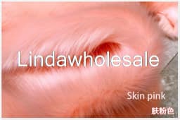 Wholesale thick quality pile 5cm plush fox fur,felt cloth,faux fur fabric, Carpet Decoration Materials