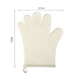 1Pc Thickened Anti-Scald Silicone Gloves Heat Resistant for Microwave Oven Baking BBQ Anti-Slip Heat Insulation Mitts