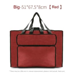 Solid Color Artist Bag A2 Art Portfolio Shoulder Bag Waterproof A3 Drawing Board Bag Carry Tote Bag