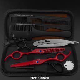 VP Professional Hairdressing Scissors Barber Set 5.5 6.0 Hairdresser Hair Beauty Scissors Set Cutting Hair Thinning Salon Tools