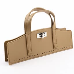 2Pcs Detachable PU Leather Bag Handle Bag Cover Bag Accessories Bag Flap High Quality Replacement Accessories for DIY Handbag