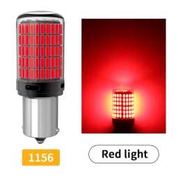 2pcs High Power Car LED Light Glass 4014SMD Canbus 1156 P21W PY21W 1157 P21/5W 7440 W21/5W W21W Turn Signal Lamp Tail Indicator