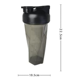 600ml Vortex Mixer Shaker Bottle for Protein Shakes High Quality TRITAN Material Sports Water Bottle Gym Essential