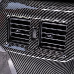 Car Rear Air Conditioning Vent Outlet Cover Trim For Toyota RAV4 XA50 2019 2020 2021 2022 2023 2024 2025 Hybrid Accessories