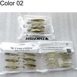 THKFISH 5/6pcs Fishing Soft Lures 7cm 8cm 10cm Paddle Tail Artificial Fishing Baits Freshwater Silicone Soft Lures Swimbait