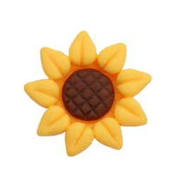 1-15pcs Resin Shoe Accessories Yellow Chicken Turtle Sunflower Dount Shoes Charms Decoration Fit Boys Girls Party Gift