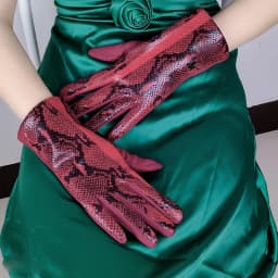 Women Bow Plush Wrist Cotton Touch Screen Driving Glove Winter Cashmere Thicken Full Finger Sport Cycling Warm Mitten H84