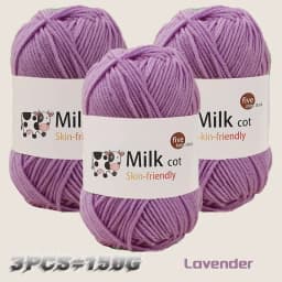 150g milk yarn handmade medium coarse DIY weaving yarn ball for knitting sweaters, hats, scarves and other clothing