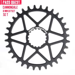 Pass Quest For CANNONDALE si ss 0mm 3mm Offset Bike Chainwheel 28T 30T 32T 34T 36T 38T 40T 42T bicycle Chainrings mtb Bike parts