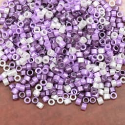 2.5mm Pearl Colour Antique Small Craft Beads Mini Glass Cylindrical Beads for Making Bracelet and Necklace