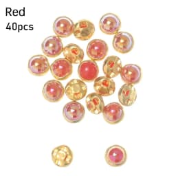 20/40 Pcs 4mm Mini Doll Buttons Ultra-small Pearl Buckle Belt Buckle Doll Shoes Buckle DIY Doll Clothing Buckles Accessories
