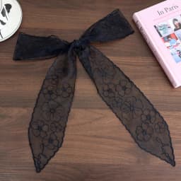 Super fairy lace headband women's versatile long bow tie hair rope forest style sweet tied hair ribbon long scarf waist belt