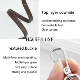 Cow Leather Replacement Crossbody Bag Strap Fit for Longchamp 2025 Mocha Moka mini shoulder strap without punching modification