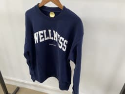 Women's Grey and Navy Sweatshirt Cotton Crew Neck Long Sleeve Relaxed Fit Autumn Winter Sweatshirt Female Winter Clothes Women
