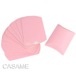10pcs Kraft Paper Pillow Candy Box Christmas Gift Packaging Boxes Candy Bags Wedding Baby Shower Birthday Party Decoration
